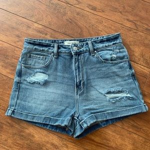 PacSun Distressed Mom Shorts